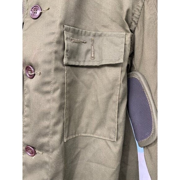 10X Shooters Jacket Size 44 Olive Green Fatigue Marksman Shooting Jacket - Picture 4 of 14